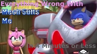 Parody Everything Wrong With Sonic Boom - Mech Suits Me In 4 Minutes Or Less