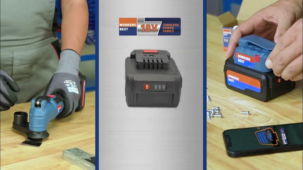 AkkuWerkzeug und AkkuGartengeräte aus der Workers Best 18V Cordless Power Family YouTube