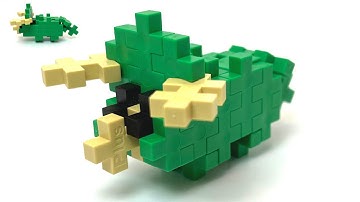 How To Make a Plus-Plus Triceratops