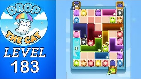 Drop The Cat Level 183 Walkthrough
