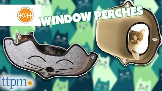 Cat Window Perches from K&H Pet Products Assembly & Review 2021 | TTPM Pet Review