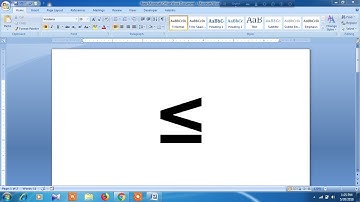 How to type less than or equal to in word