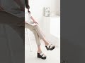 슈런 바인 여성 키높이 웨지 통굽 10cm 상굽 푹신한 쿠셔닝 패드 버클 슬리퍼 논슬립 사무실 거실 키작녀 저소음