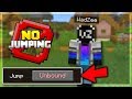 Playing MINECRAFT Without Jumping! - CHALLENGE (Part 1)