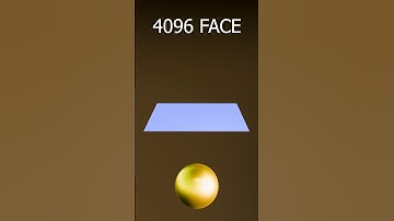 Gold ball vs Cloth #simulation #animation #shortsfeed #shorts #clothsimulation