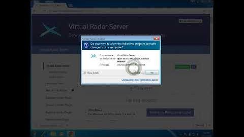 Installing Virtual Radar