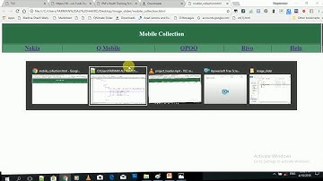 HTML Project - Simple Mobile Store Website 02