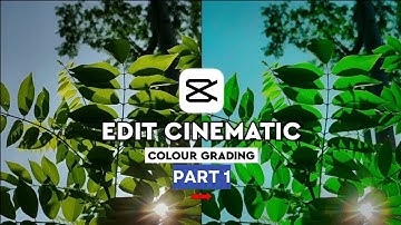 Master Colour Grading In Capcut | Cinematic Colour Grading Tutorial In Capcut |  editing | p4tips |