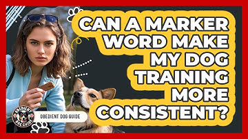 Can A Marker Word Make My Dog Training More Consistent? - Obedient Dog Guide