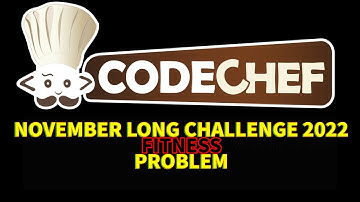 CodeChef - FITNESS | Beginner
