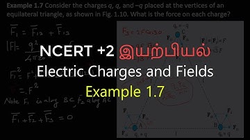 7.Physics | Electric Charges and Fields | Example 1.7