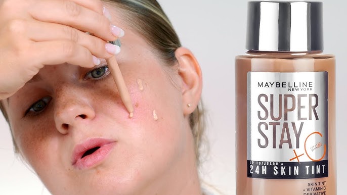 Maybelline Super Stay 24H Skin Tint + Vitamin C Review 