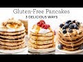 FLUFFY GLUTEN-FREE PANCAKES ‣‣ 3 healthy pancakes