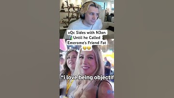 xQc Sides with N3on Until he Called Emerome