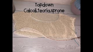 Top down a maglia/Calcoli,teoria,sprone