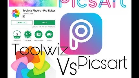 Toolwiz vs picsart!!! Toolwiz beat the picsart!  New photo editor!!