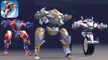 Mech Arena - Gameplay Part 340 - Killshot vs Ares vs Panter Arc Torrent⚡(iOS,Android)