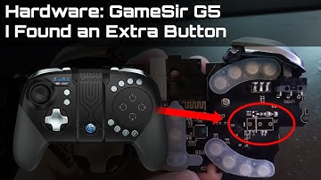GameSir G5: I Found an Extra Button and it "works"