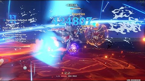 Floor 12-3-1 v1.6 (18s) C0 Childe R1 Stringless ft. Bennett Xiangling Sucrose