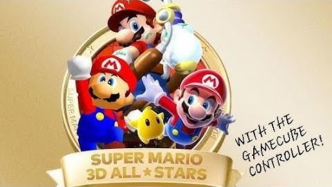 PLAYING SUPER MARIO 3D ALL-STARS WITH THE GAMECUBE CONTROLLER!