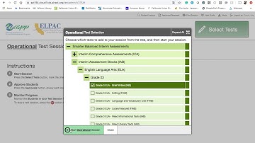 How to push out an IAB in CAASPP