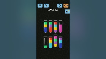 Water Color Sort Level 159 | Level 159