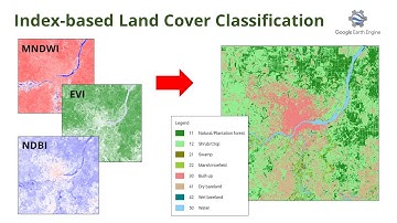 Land Cover Classification using Spectral Indices in Earth Engine