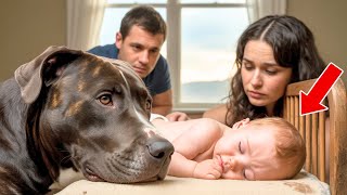 The Black Dog Stood By the Dying Baby in His Final Moments—And What He Did Made The Whole World Cry!