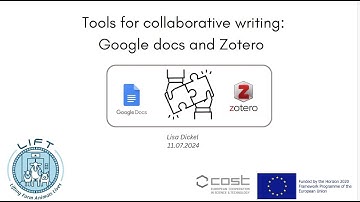 Collaborative writing: the use of Zotero and Google Doc
