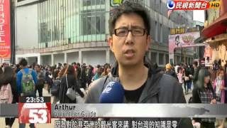 Volunteer guides use English to introduce Taipei to Western ...