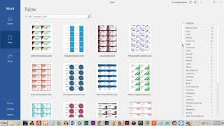 How to Find Business Card Templates in Microsoft Word screenshot 4