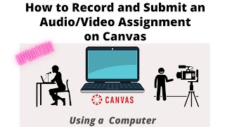 Updated -  How to Submit Audio/Video Assignment in Canvas