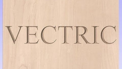 Vectric V10 Tutorials | 2.5D Toolpaths | VCarve Toolpath Guide