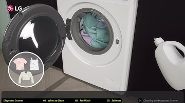 [LG Front Load Washers] How To Use The Dispenser Drawer