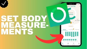 How to set the body measurements in the Bodyfast app?