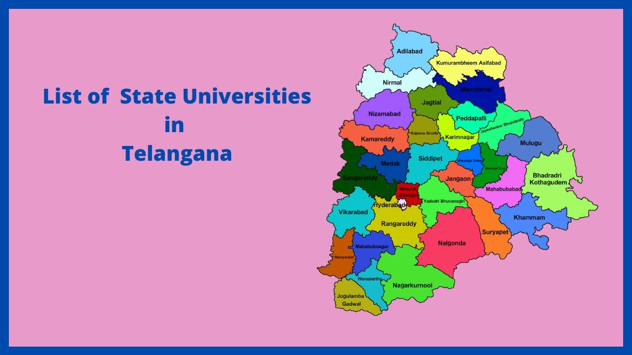 List of Universities in Telangana State Universities in Telangana