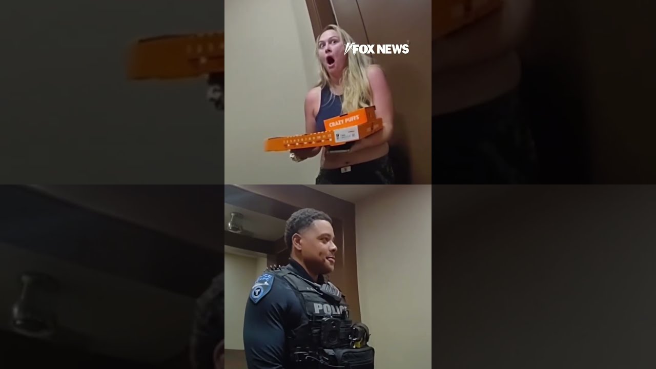 Officer Takes Over Arrested Grubhub Driver S Delivery Shorts Food Police Bodycam Us