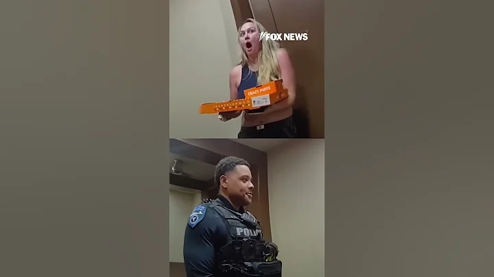 Officer takes over arrested Grubhub driver's delivery #shorts #food #delivery #police #bodycam #us