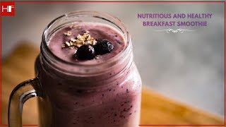Healthy Breakfast Smoothie || Recipe || Easy to make screenshot 1