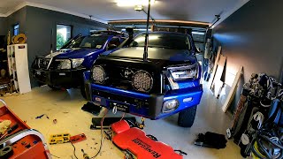 Hilux Sr5 2021 Carbon Winch Install On A Arb Summit Sahara Bull Bar