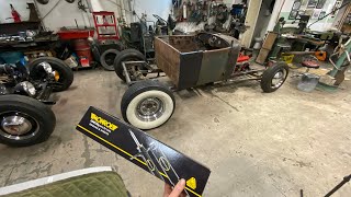 Figuring out Rear Shocks on the Model A Roadster Pickup