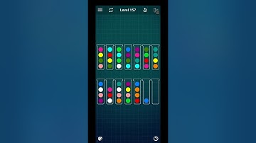 Ball sort puzzle level 157
