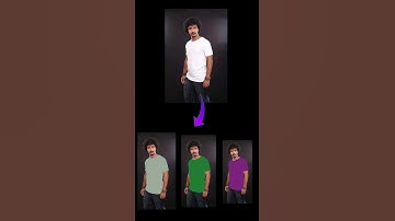 Photo Editing T-shirt Colour #shorts #photopea #edit
