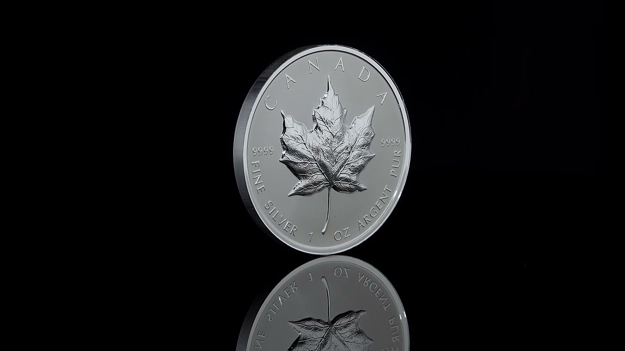 ミルク Mao 1 oz. Fine Silver Coin – Ultra-High Relief Silver Maple Leaf