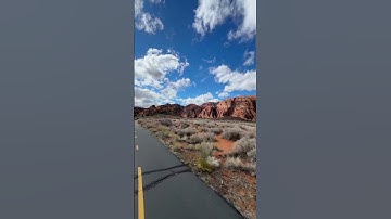 Can you believe this?😮‍💨 📍Snow Canyon State Park, Greater Zion, Utah #greaterzion