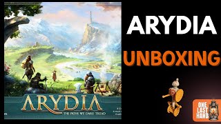 Arydia: The Paths We Dare Tread – Unboxing & Component Overview (Epic Hunt Included)
