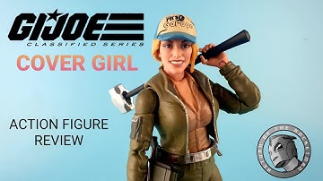 GI JOE CARD BACK COVER GIRL ACTION FIGURE REVIEW