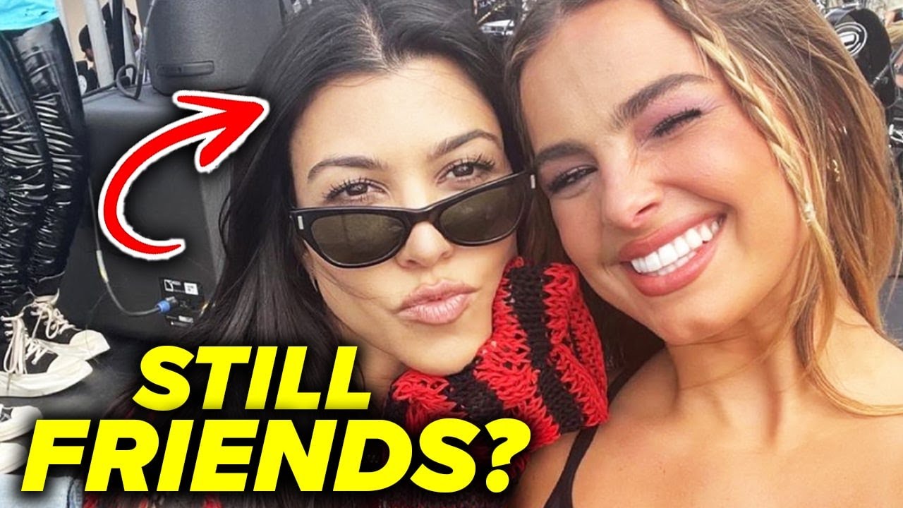 Are Kourtney Kardashian and Addison Rae Still Friends? - YouTube
