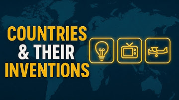 Invention Things Comparison from Different Countries