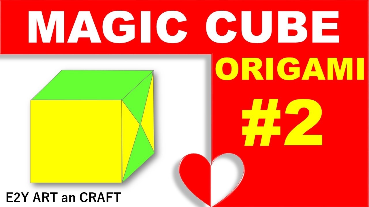 Paper Cube Easy Origami Cube | DIY Paper Craft for Beginners 🧊